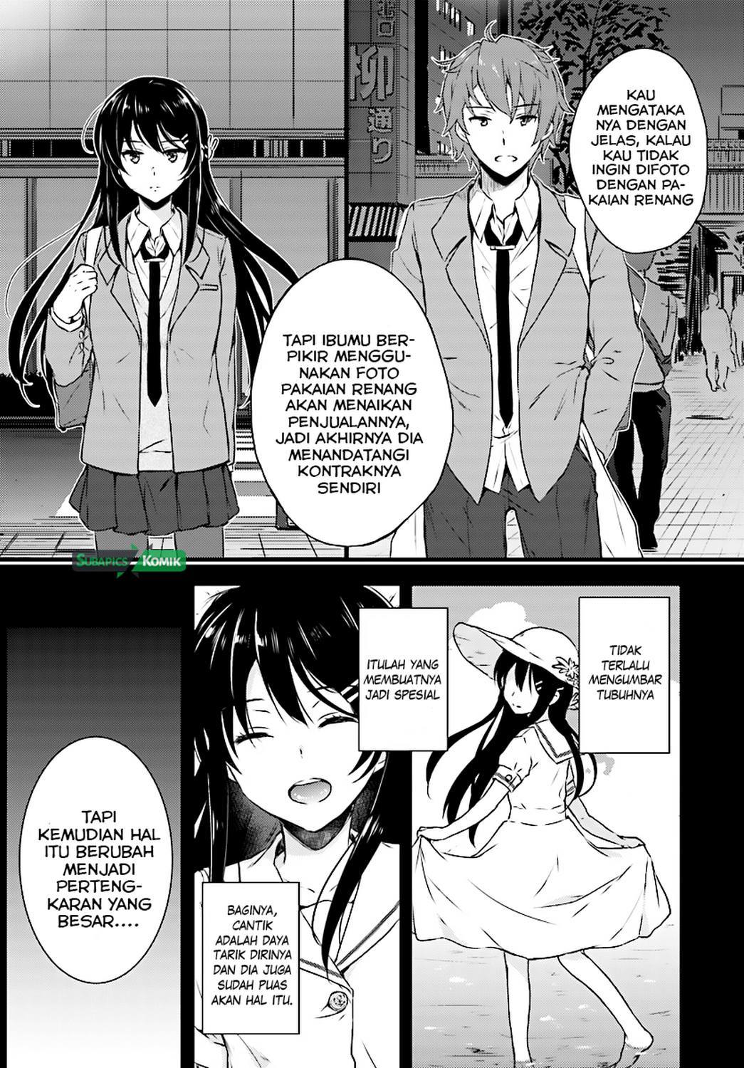 Seishun Buta Yarou wa Bunny Girl-senpai no Yume wo Minai Chapter 08 Gambar 16