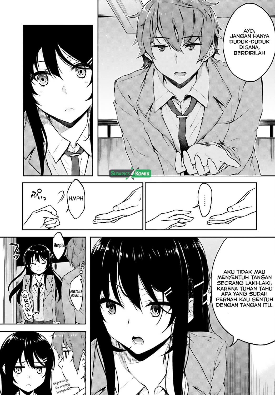 Seishun Buta Yarou wa Bunny Girl-senpai no Yume wo Minai Chapter 08 Gambar 6