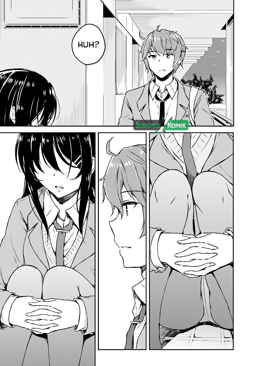 Seishun Buta Yarou wa Bunny Girl-senpai no Yume wo Minai Chapter 07 Gambar 14