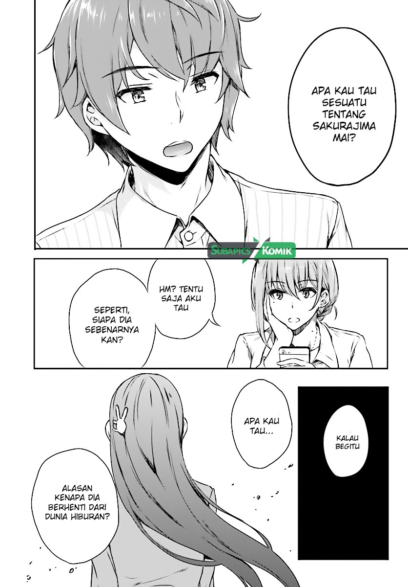 Seishun Buta Yarou wa Bunny Girl-senpai no Yume wo Minai Chapter 07 Gambar 9