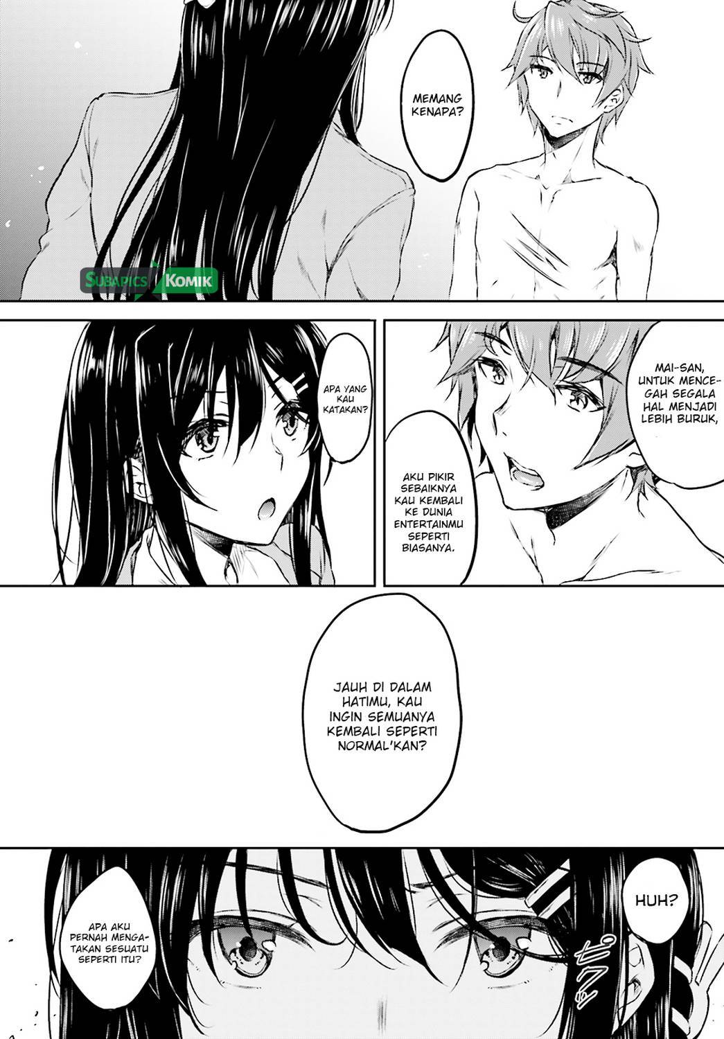 Seishun Buta Yarou wa Bunny Girl-senpai no Yume wo Minai Chapter 05 Gambar 11