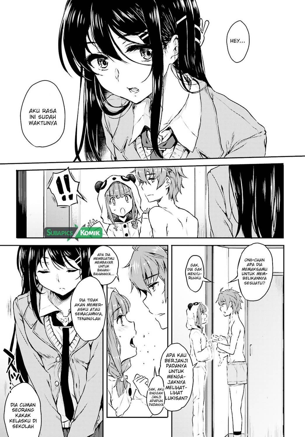 Seishun Buta Yarou wa Bunny Girl-senpai no Yume wo Minai Chapter 05 Gambar 4