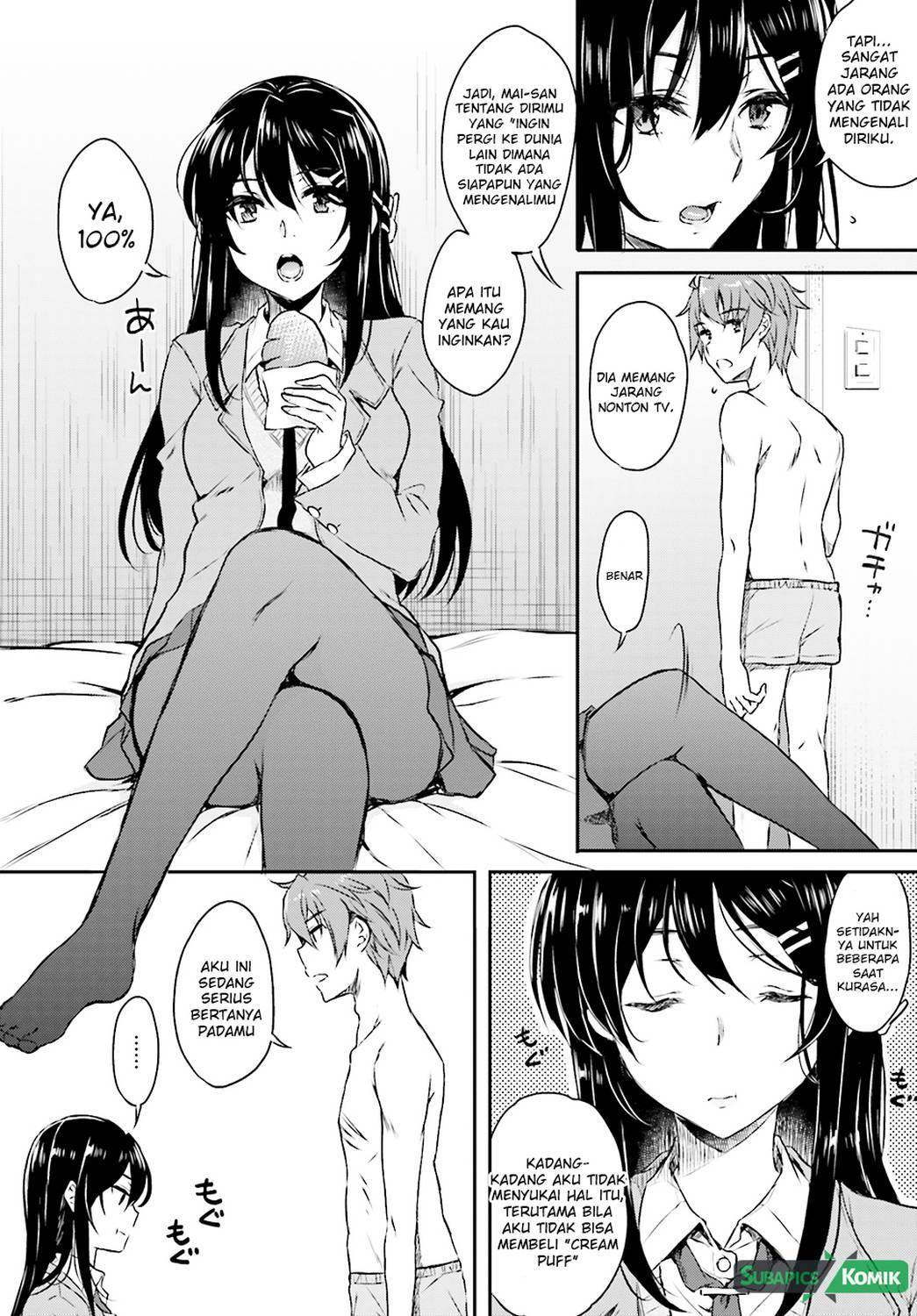 Seishun Buta Yarou wa Bunny Girl-senpai no Yume wo Minai Chapter 05 Gambar 7