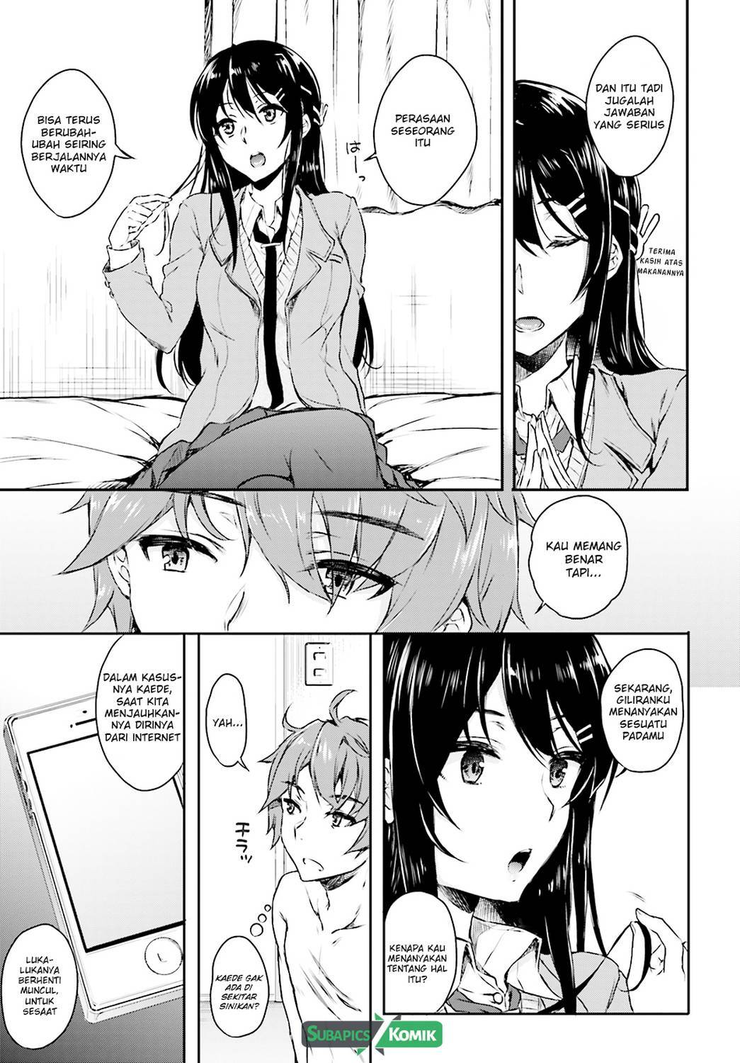 Seishun Buta Yarou wa Bunny Girl-senpai no Yume wo Minai Chapter 05 Gambar 8