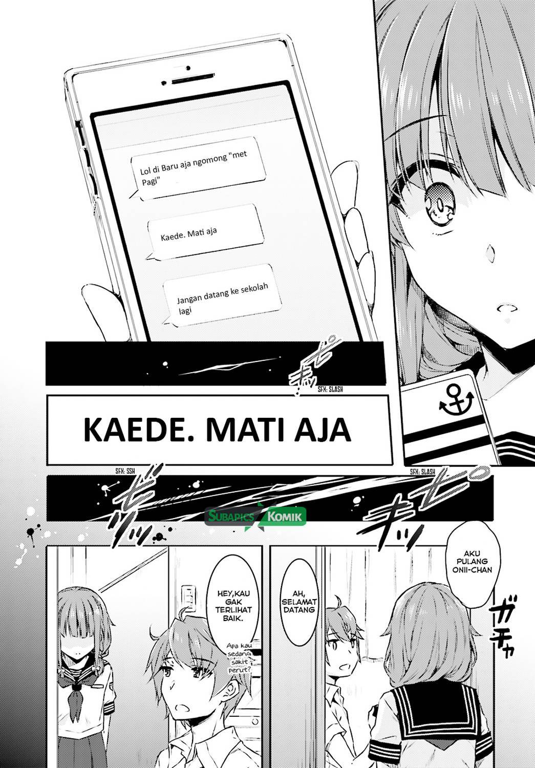 Seishun Buta Yarou wa Bunny Girl-senpai no Yume wo Minai Chapter 04 Gambar 17