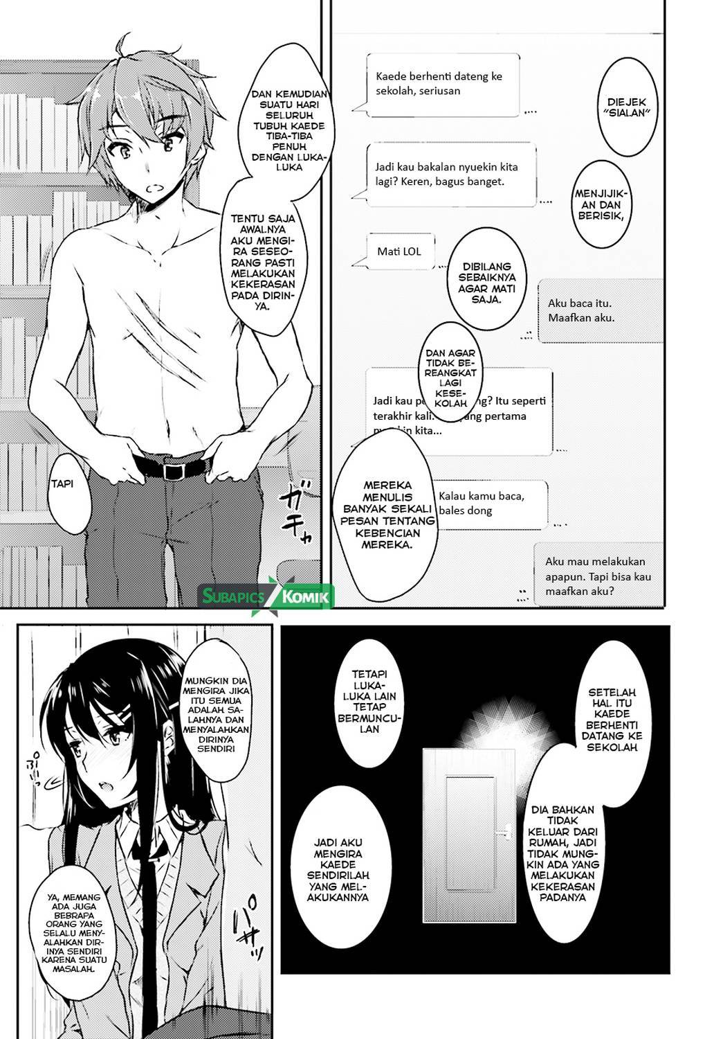 Seishun Buta Yarou wa Bunny Girl-senpai no Yume wo Minai Chapter 04 Gambar 20