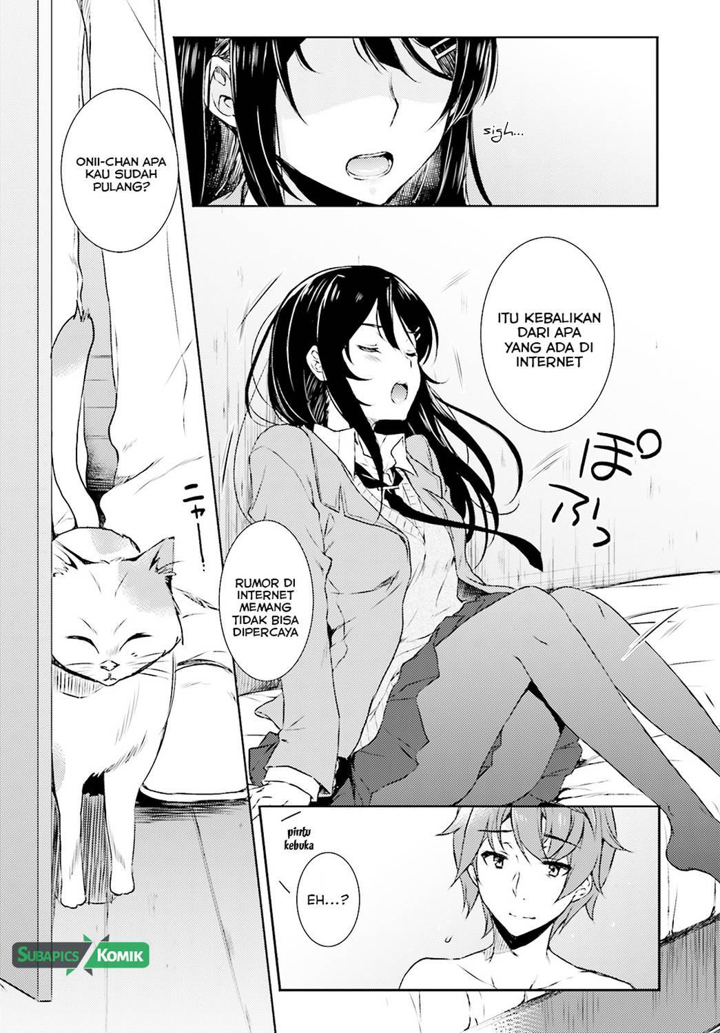 Seishun Buta Yarou wa Bunny Girl-senpai no Yume wo Minai Chapter 04 Gambar 23