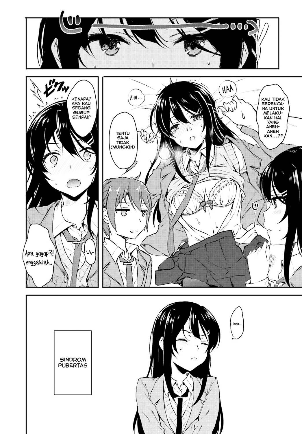 Seishun Buta Yarou wa Bunny Girl-senpai no Yume wo Minai Chapter 04 Gambar 3