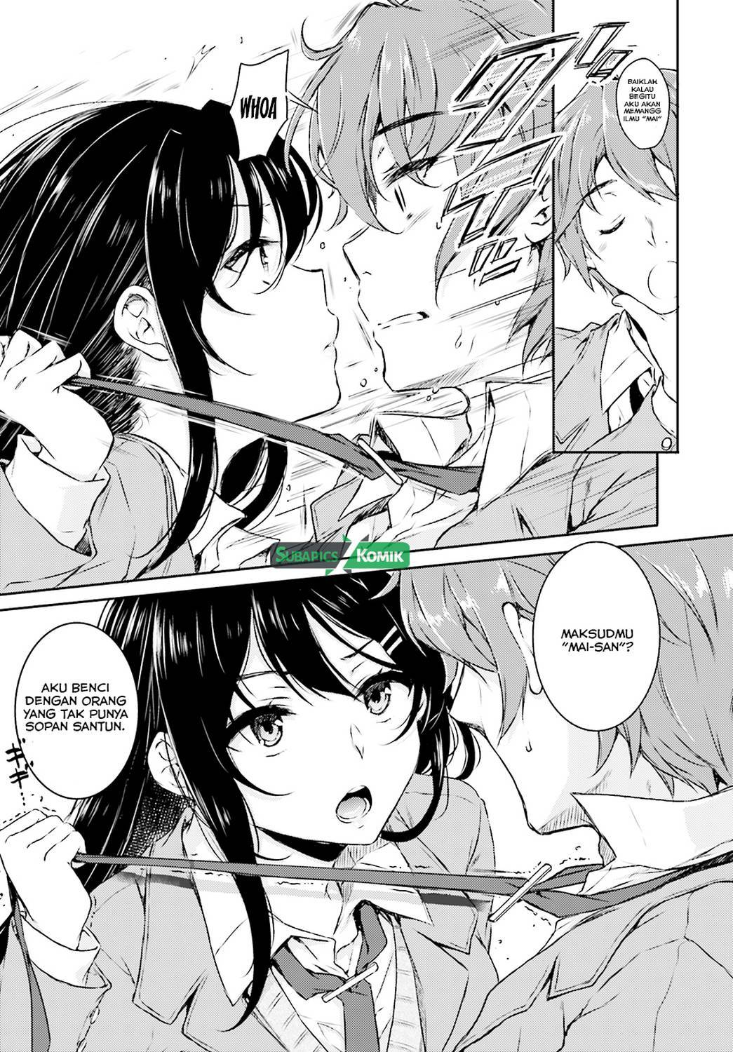Seishun Buta Yarou wa Bunny Girl-senpai no Yume wo Minai Chapter 04 Gambar 6