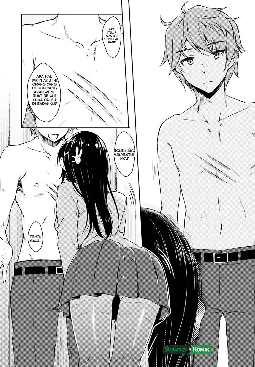Seishun Buta Yarou wa Bunny Girl-senpai no Yume wo Minai Chapter 04 Gambar 9