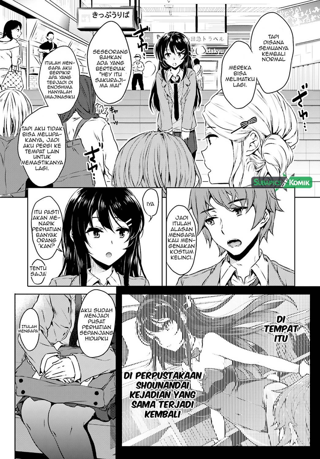 Seishun Buta Yarou wa Bunny Girl-senpai no Yume wo Minai Chapter 03 Gambar 10