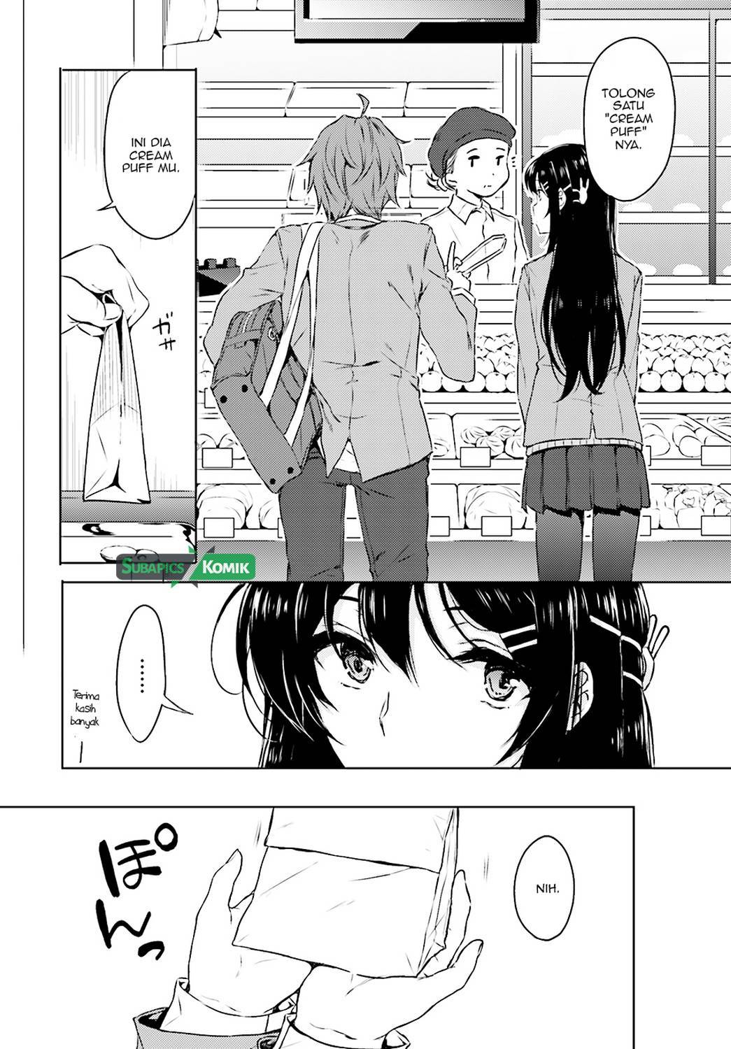 Seishun Buta Yarou wa Bunny Girl-senpai no Yume wo Minai Chapter 03 Gambar 16