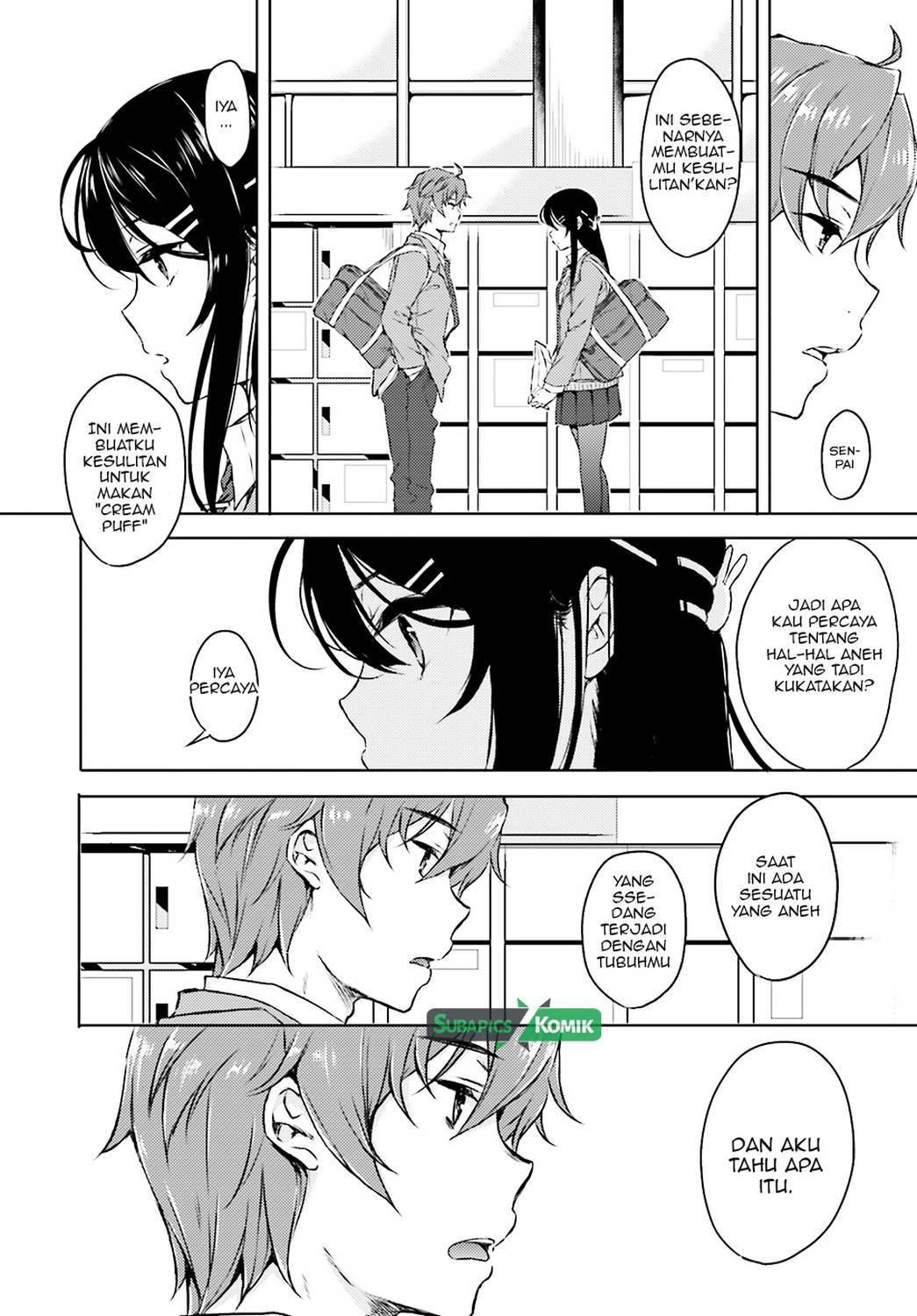 Seishun Buta Yarou wa Bunny Girl-senpai no Yume wo Minai Chapter 03 Gambar 17