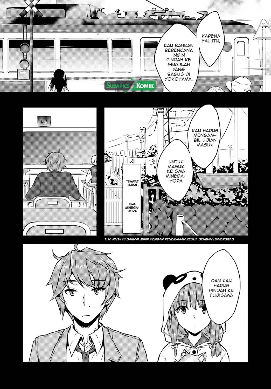 Seishun Buta Yarou wa Bunny Girl-senpai no Yume wo Minai Chapter 03 Gambar 3