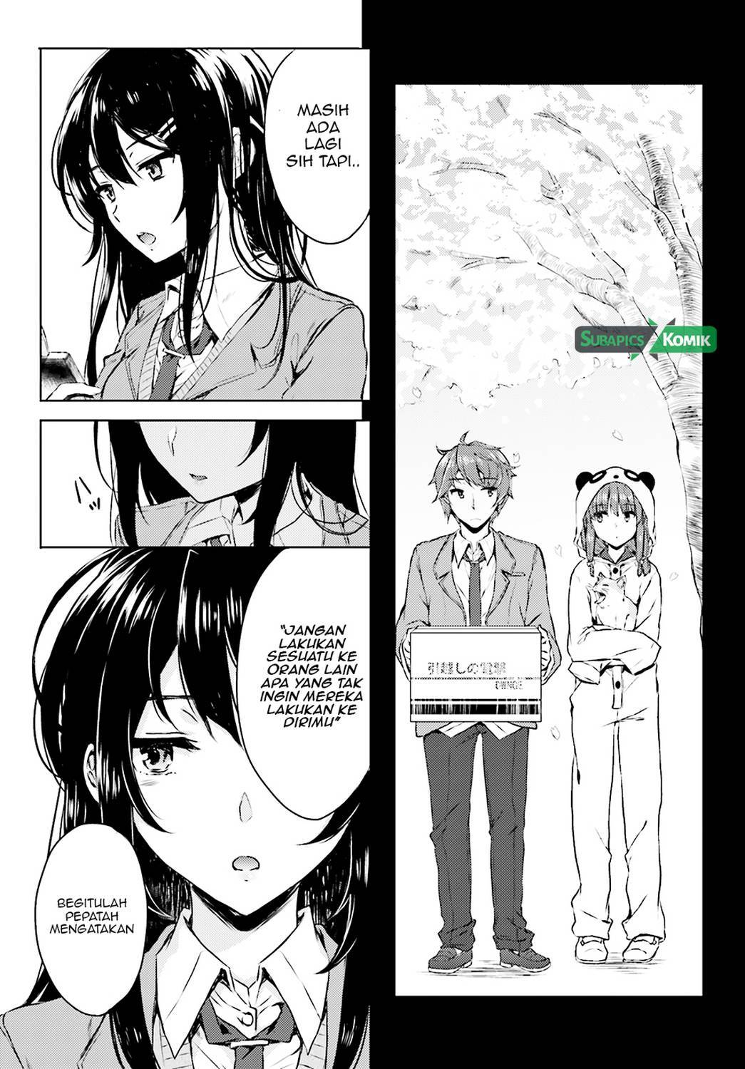 Seishun Buta Yarou wa Bunny Girl-senpai no Yume wo Minai Chapter 03 Gambar 4