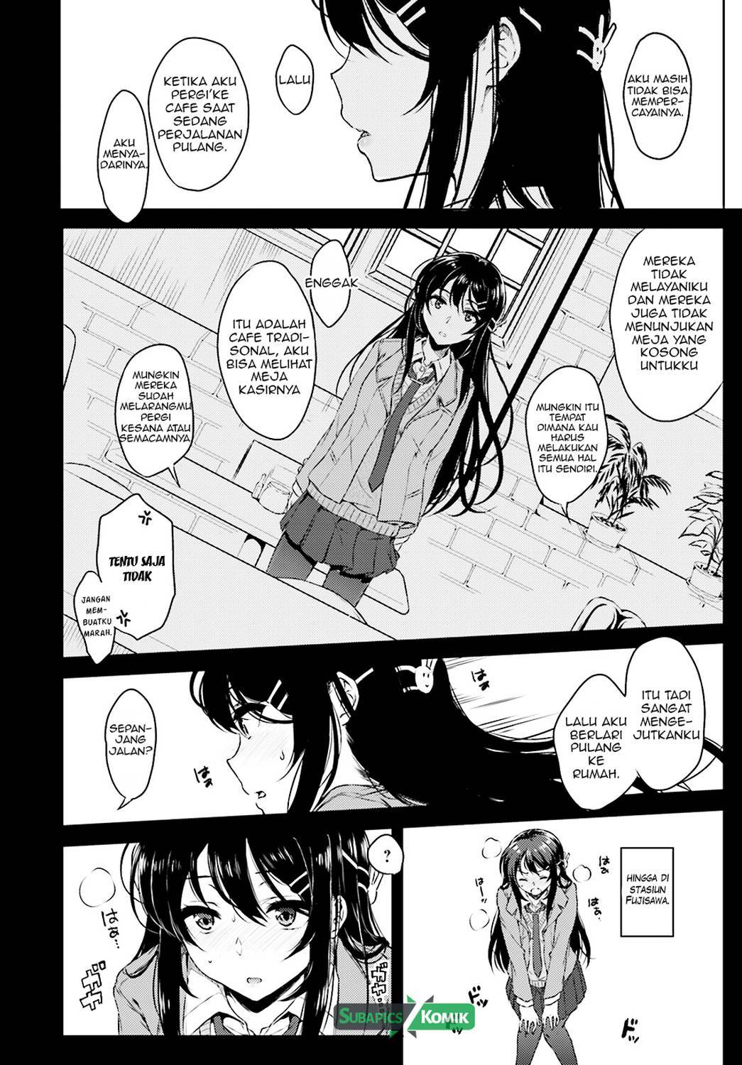 Seishun Buta Yarou wa Bunny Girl-senpai no Yume wo Minai Chapter 03 Gambar 9