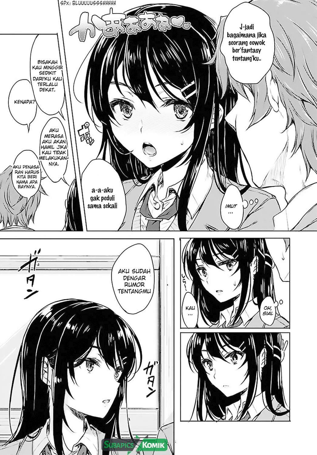 Seishun Buta Yarou wa Bunny Girl-senpai no Yume wo Minai Chapter 02 Gambar 15