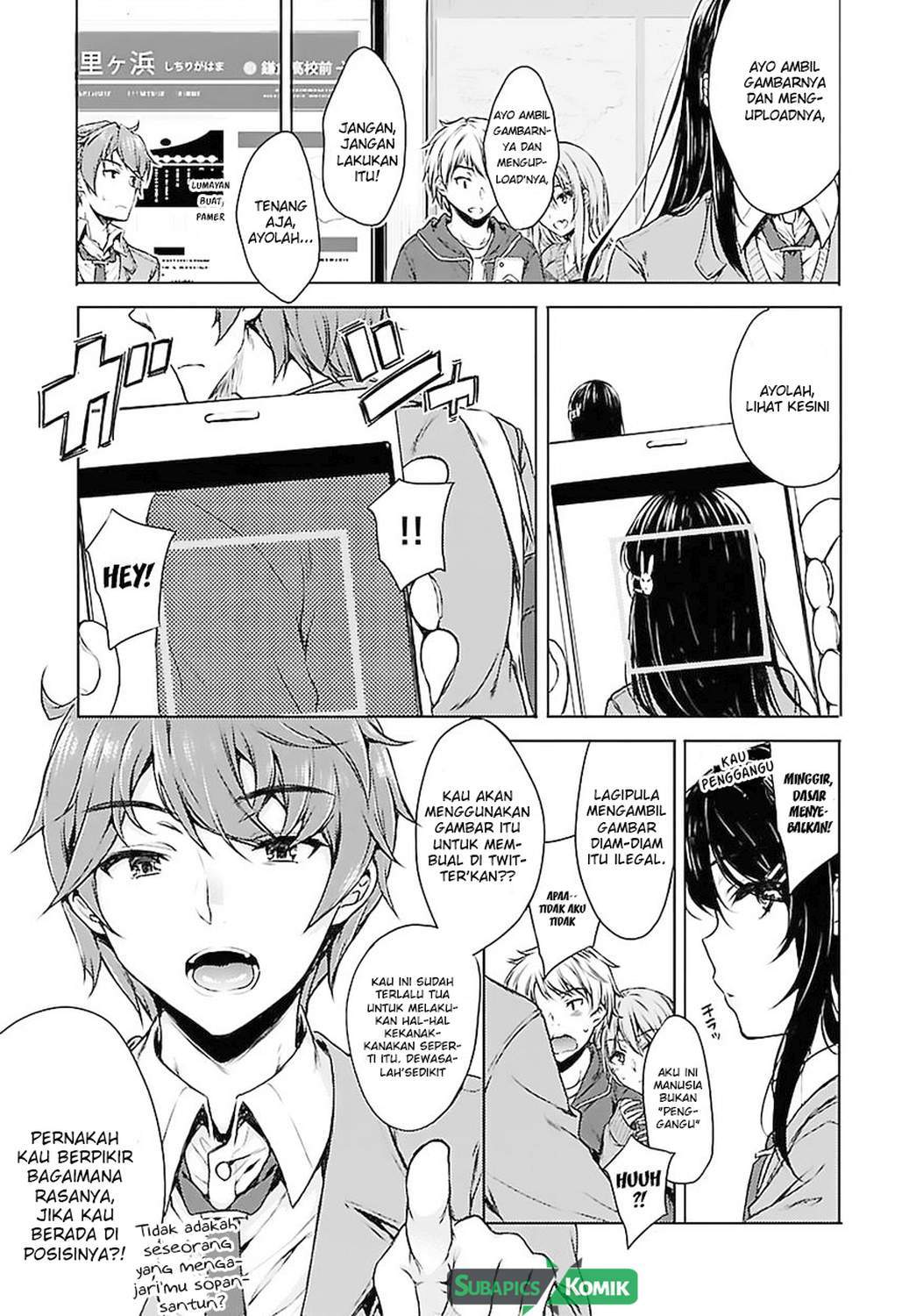 Seishun Buta Yarou wa Bunny Girl-senpai no Yume wo Minai Chapter 02 Gambar 5