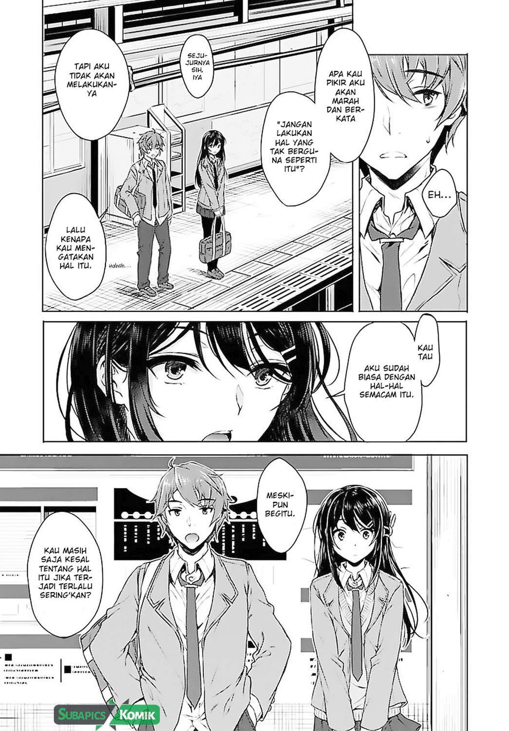 Seishun Buta Yarou wa Bunny Girl-senpai no Yume wo Minai Chapter 02 Gambar 7