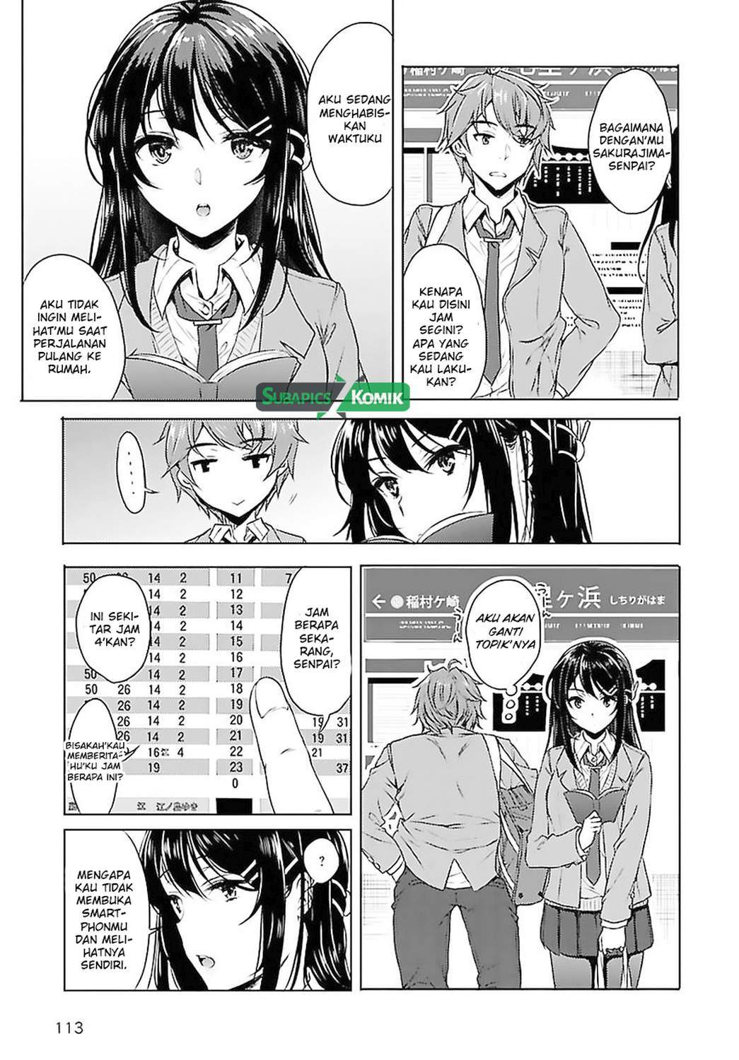 Seishun Buta Yarou wa Bunny Girl-senpai no Yume wo Minai Chapter 02 Gambar 9
