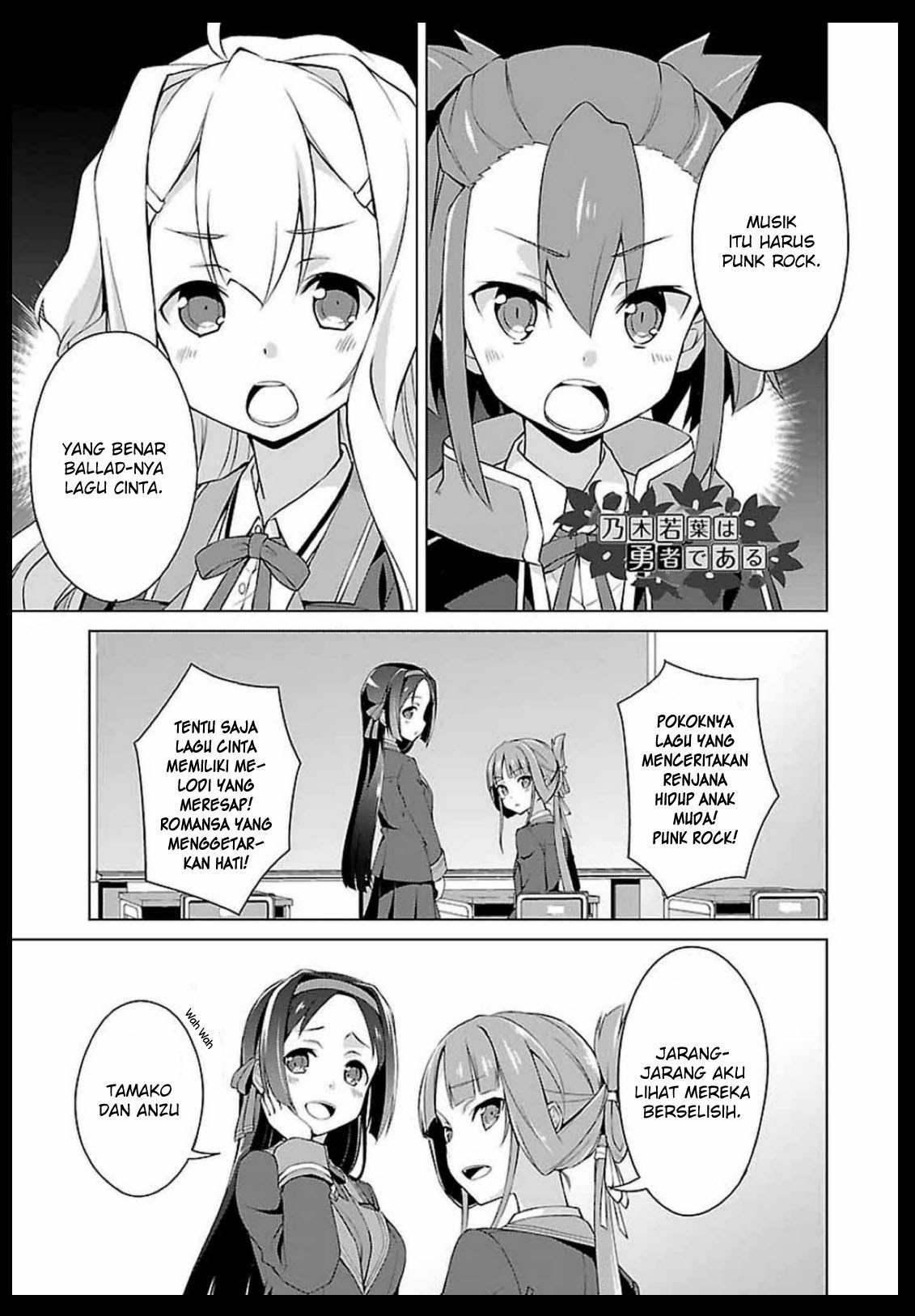 Baca Komik Nogi Wakaba wa Yuusha de Aru Chapter 05 Gambar 1