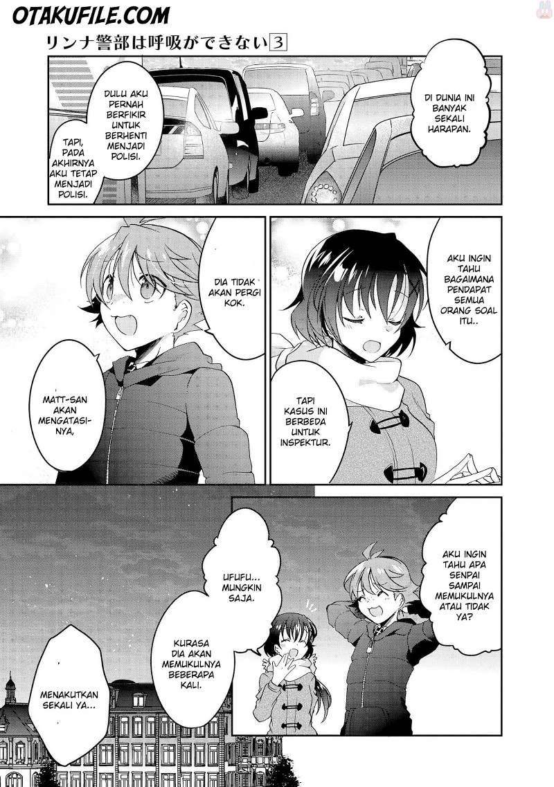 Rinna Keibu wa Iki ga dekinai Chapter 15 Gambar 29