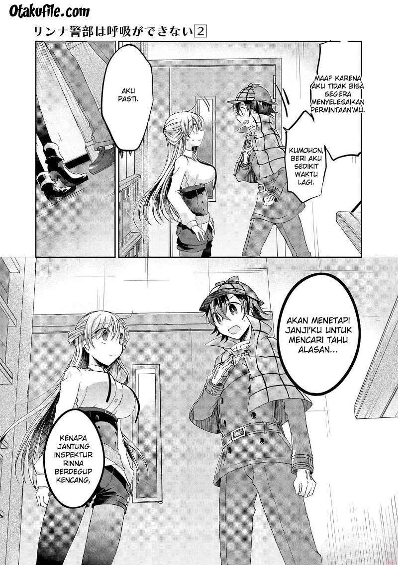 Rinna Keibu wa Iki ga dekinai Chapter 09 Gambar 29