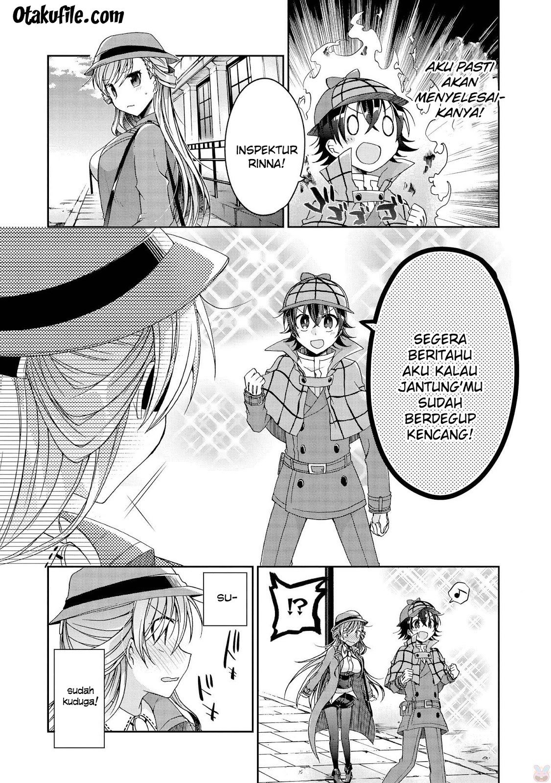 Rinna Keibu wa Iki ga dekinai Chapter 08 Gambar 10
