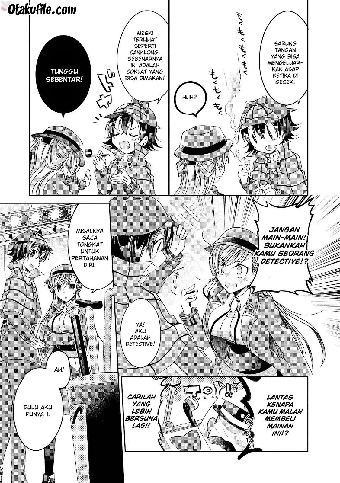 Rinna Keibu wa Iki ga dekinai Chapter 08 Gambar 14