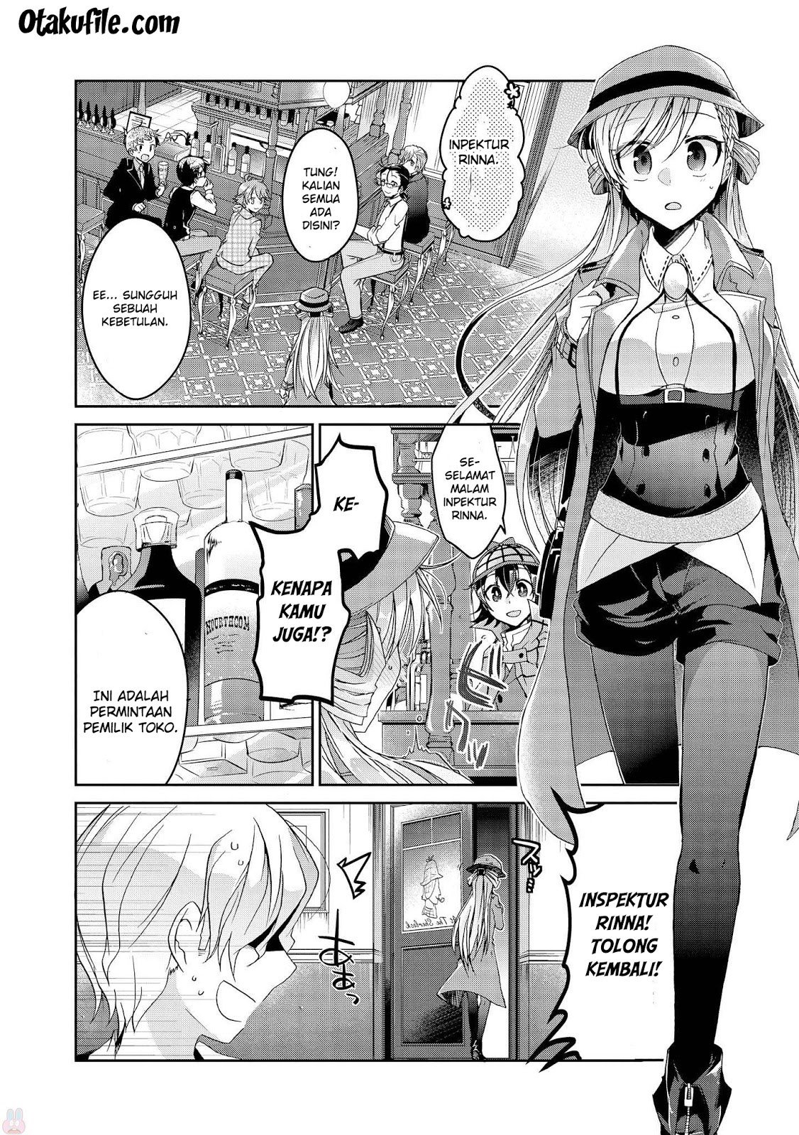 Rinna Keibu wa Iki ga dekinai Chapter 06 Gambar 15