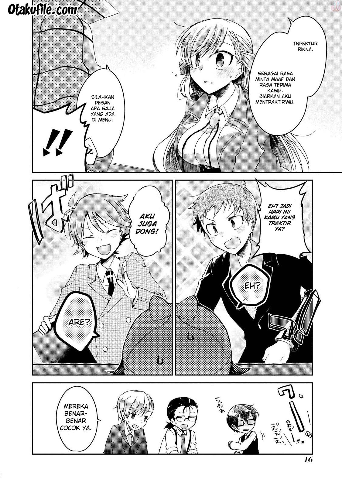 Rinna Keibu wa Iki ga dekinai Chapter 06 Gambar 17