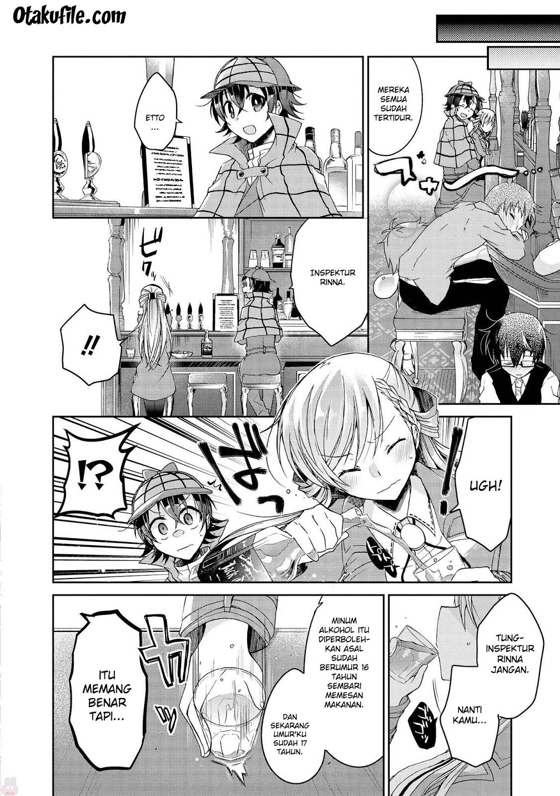 Rinna Keibu wa Iki ga dekinai Chapter 06 Gambar 19