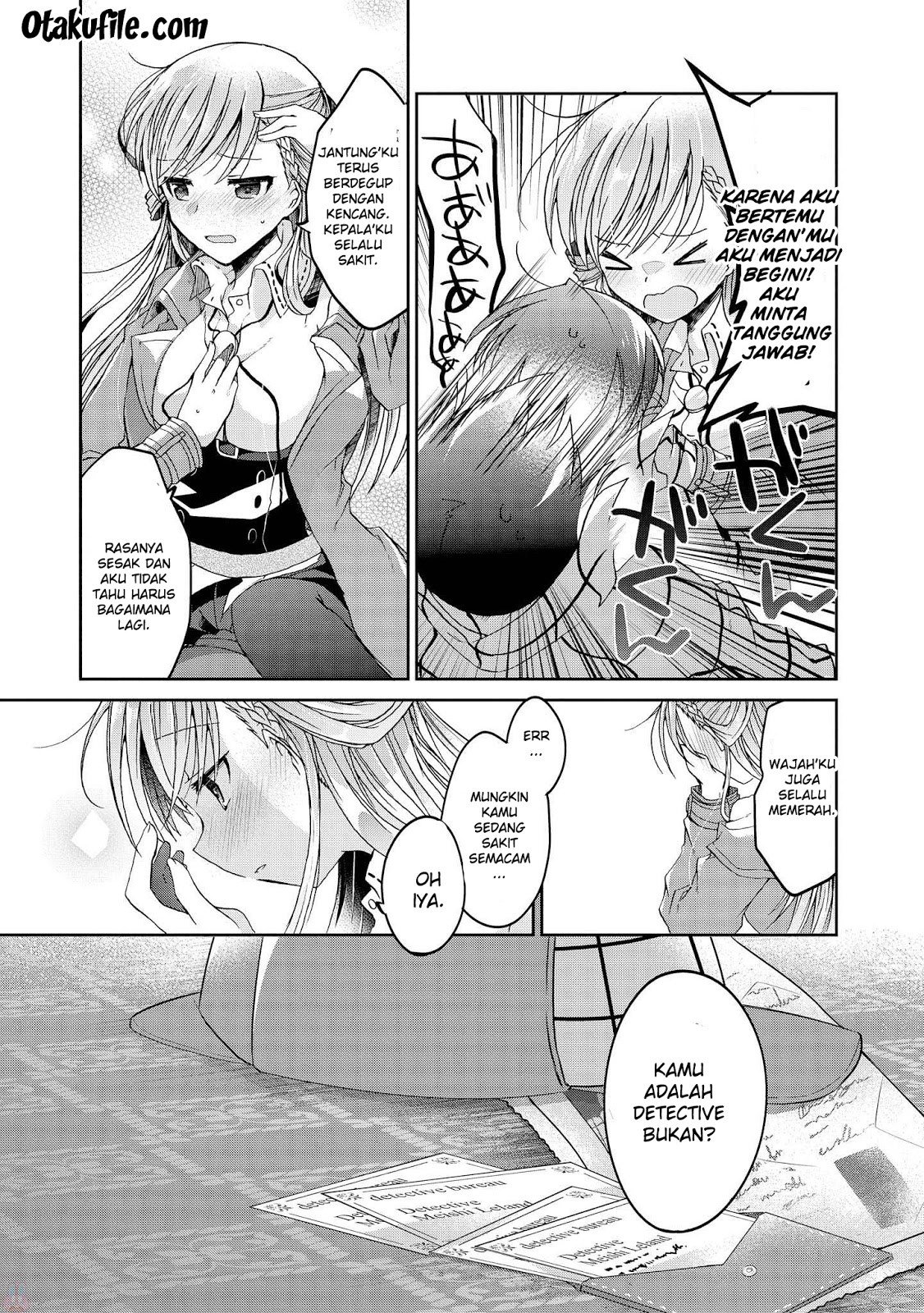 Rinna Keibu wa Iki ga dekinai Chapter 06 Gambar 28
