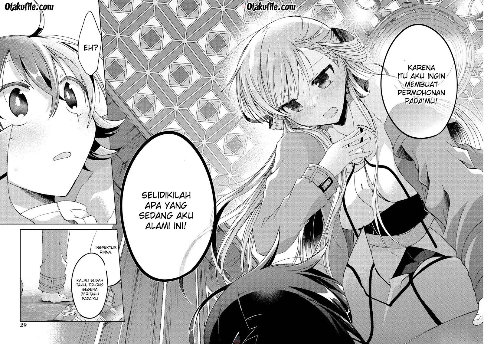Rinna Keibu wa Iki ga dekinai Chapter 06 Gambar 29
