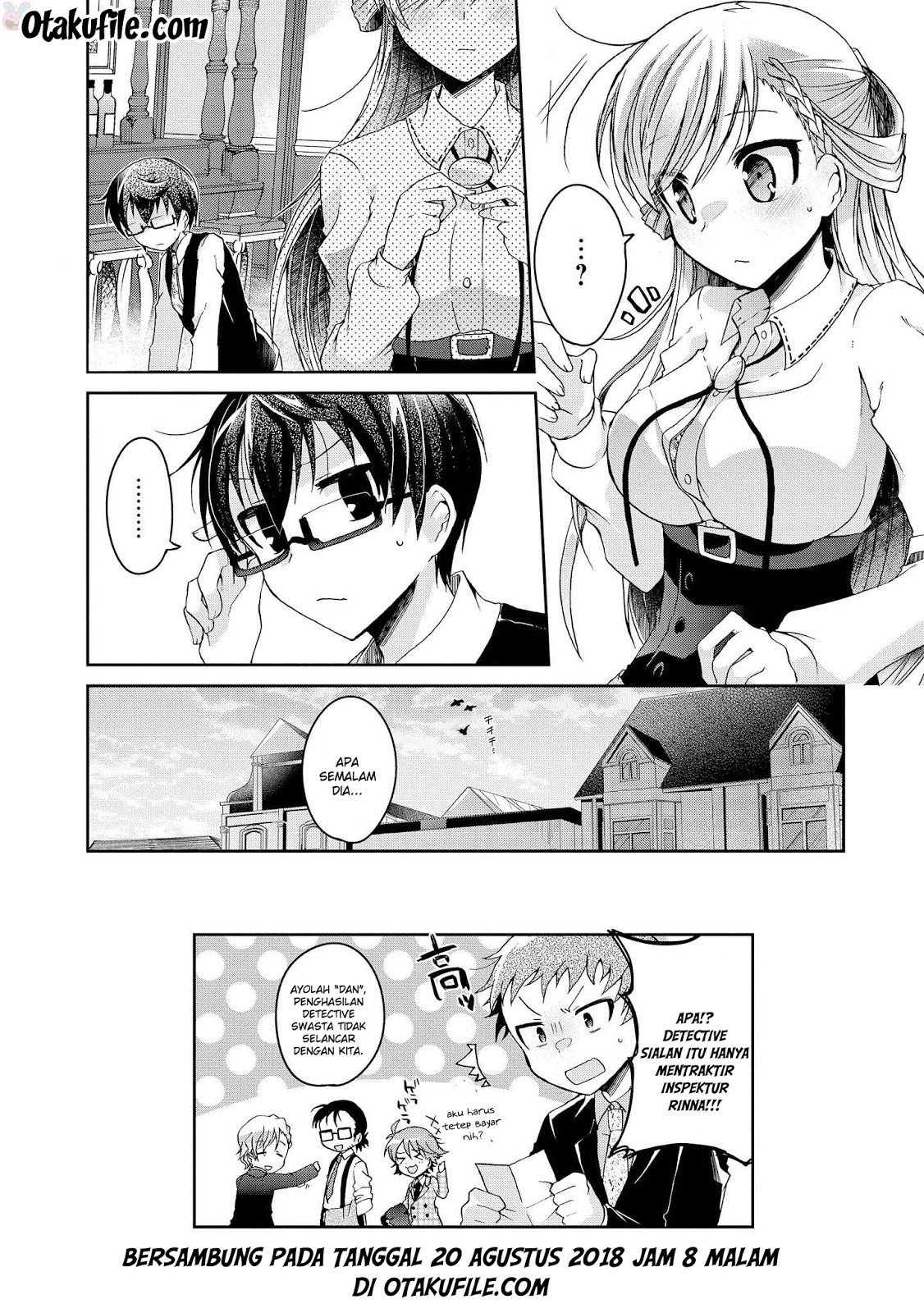 Rinna Keibu wa Iki ga dekinai Chapter 06 Gambar 34