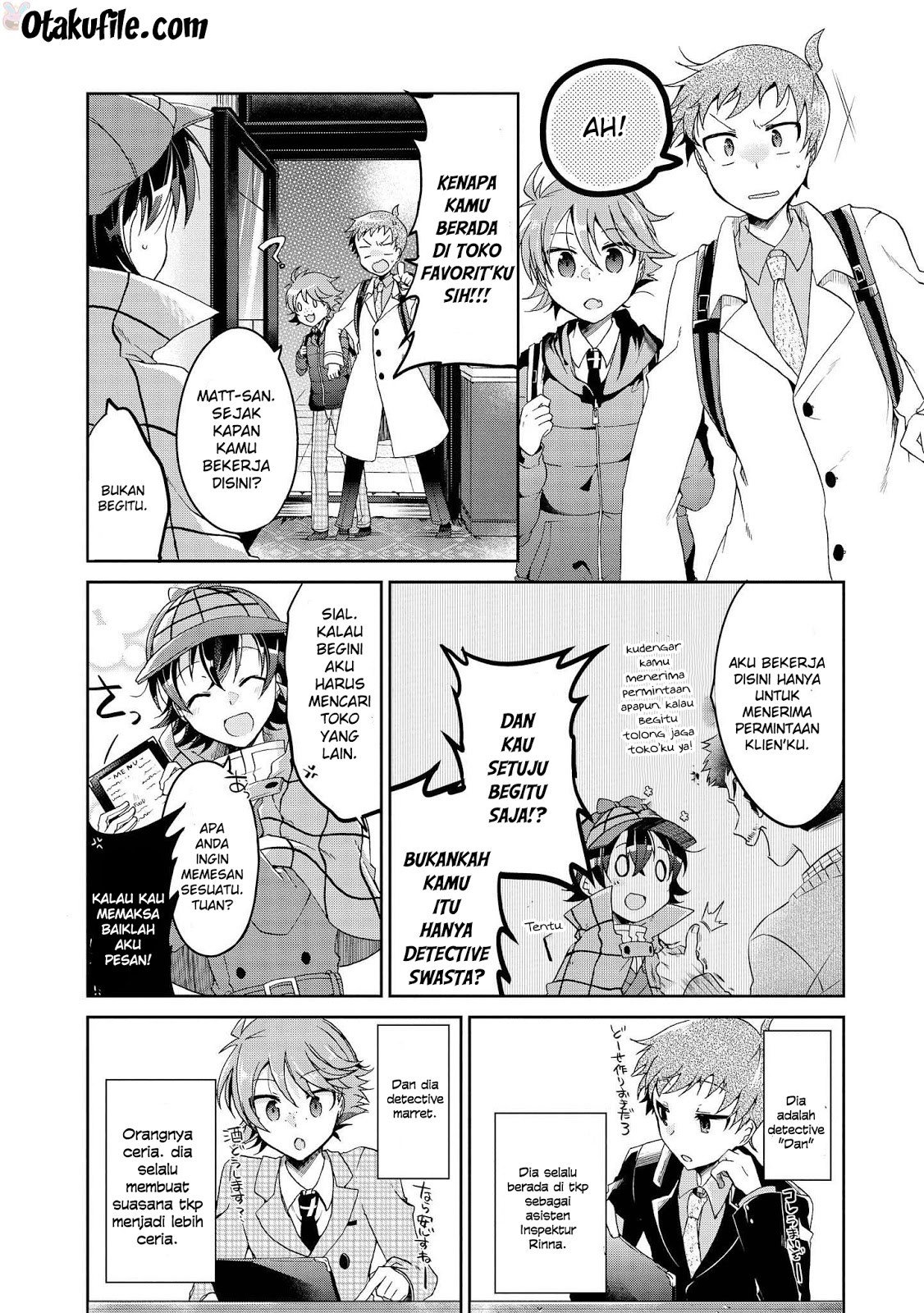 Rinna Keibu wa Iki ga dekinai Chapter 06 Gambar 7
