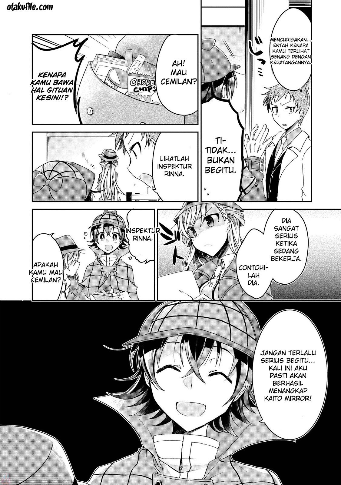 Rinna Keibu wa Iki ga dekinai Chapter 04 Gambar 16