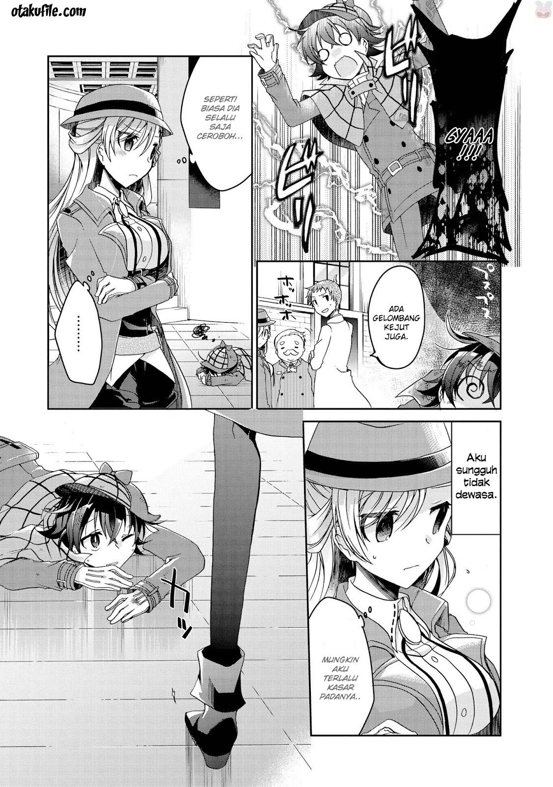 Rinna Keibu wa Iki ga dekinai Chapter 04 Gambar 19