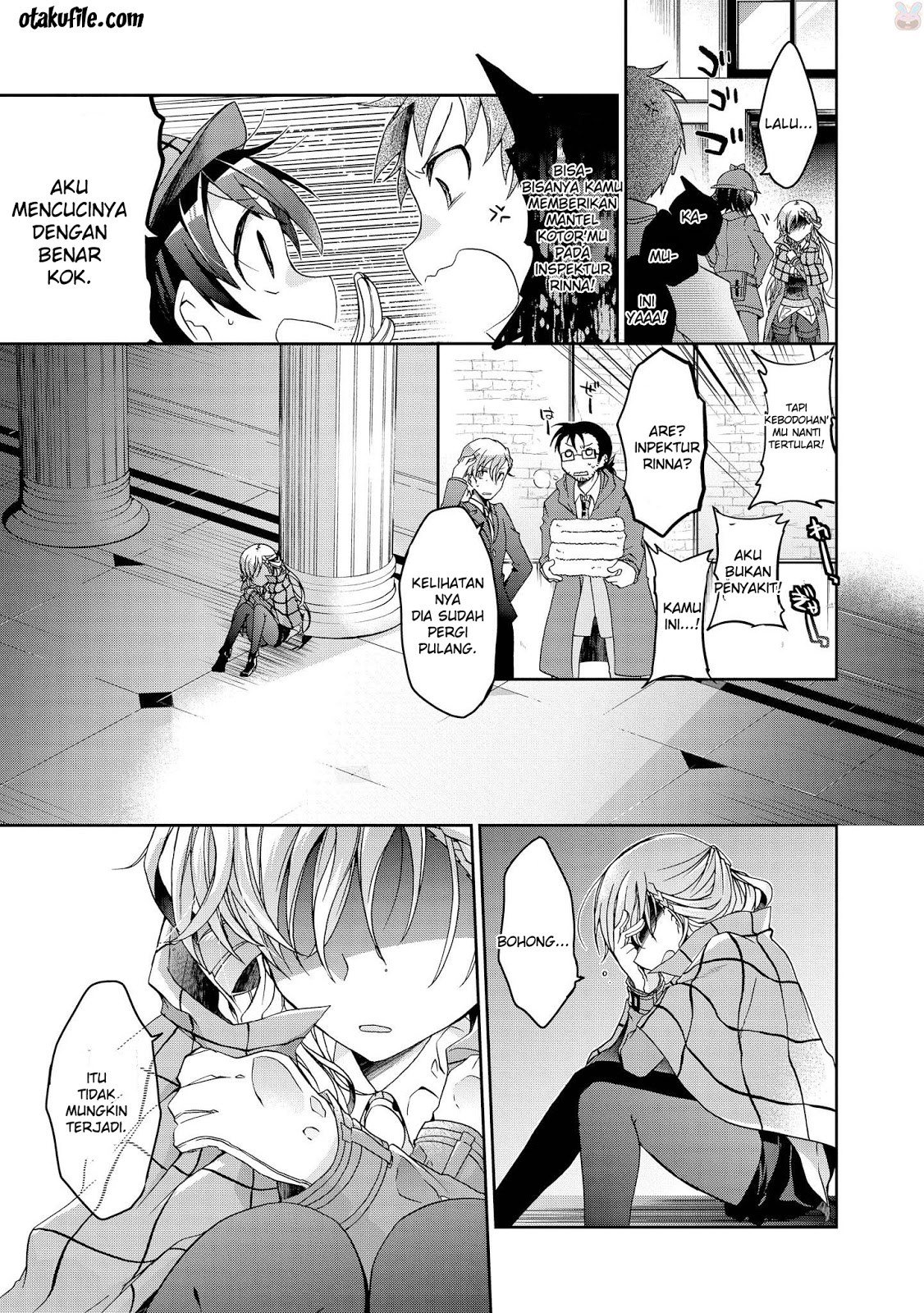 Rinna Keibu wa Iki ga dekinai Chapter 04 Gambar 39