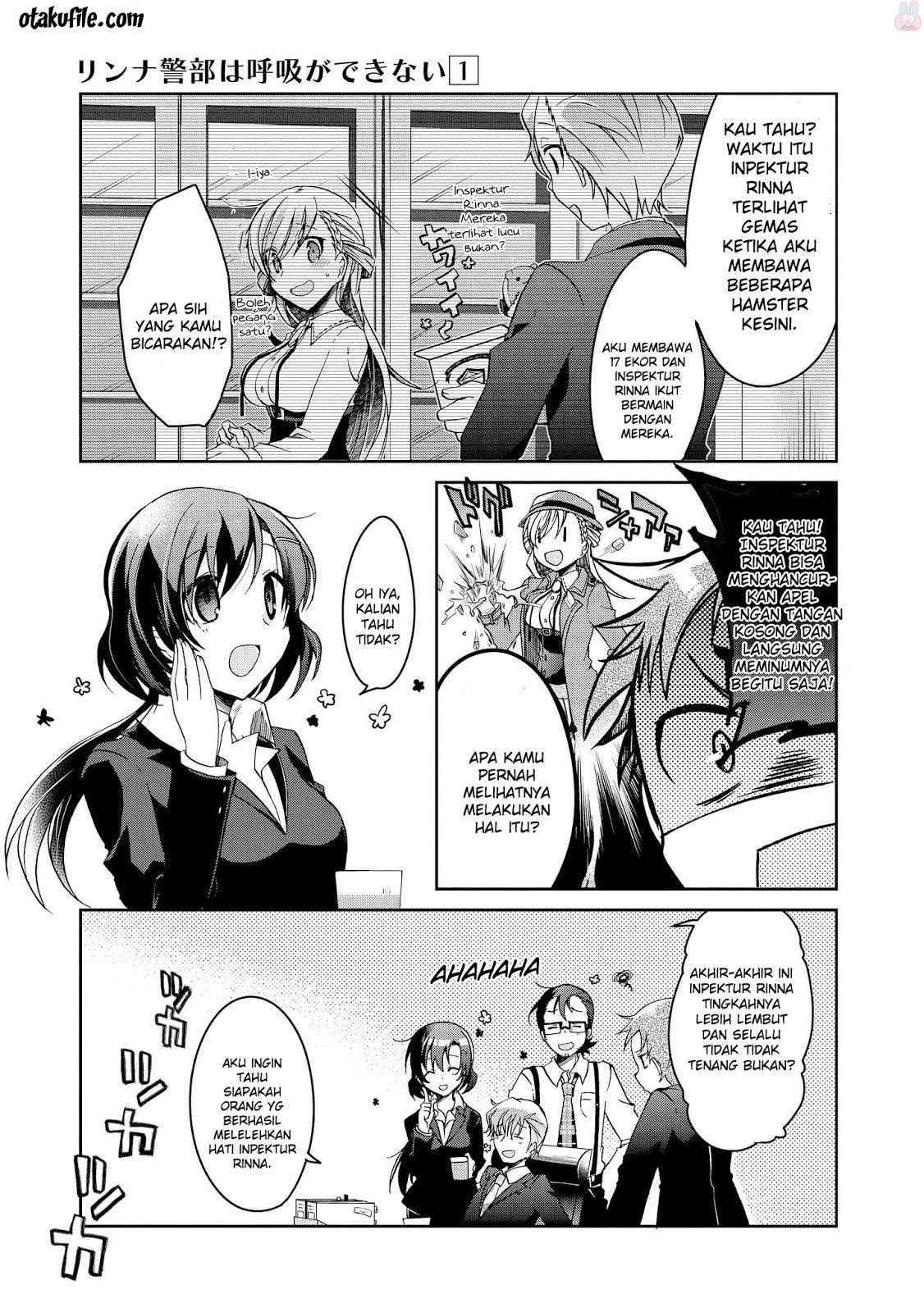 Rinna Keibu wa Iki ga dekinai Chapter 04 Gambar 7