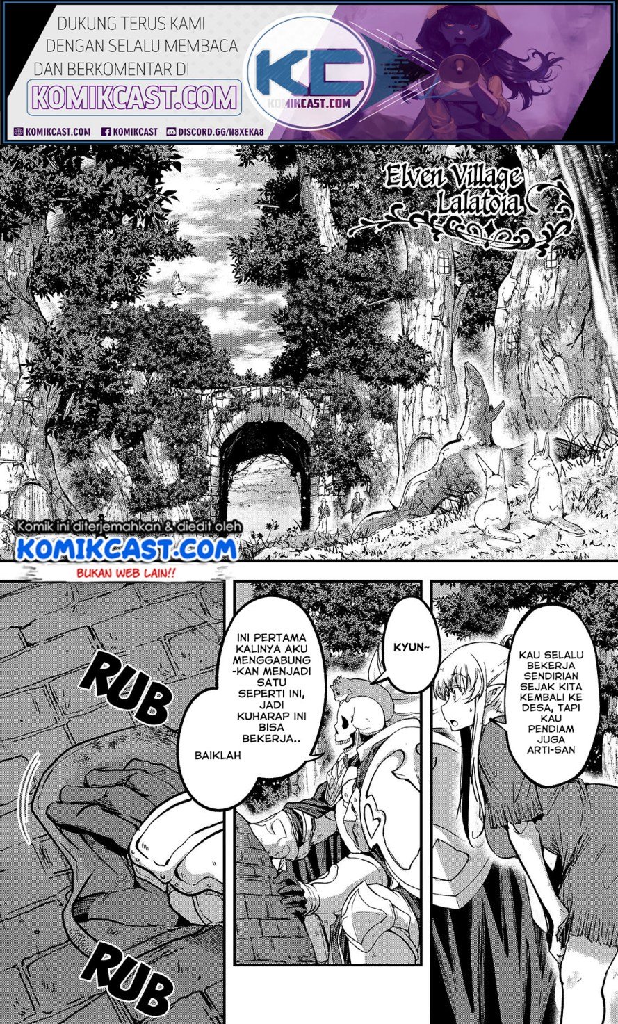 Baca Manga Gaikotsu Kishi-sama, Tadaima Isekai e Odekake-chuu Chapter 34 Gambar 2