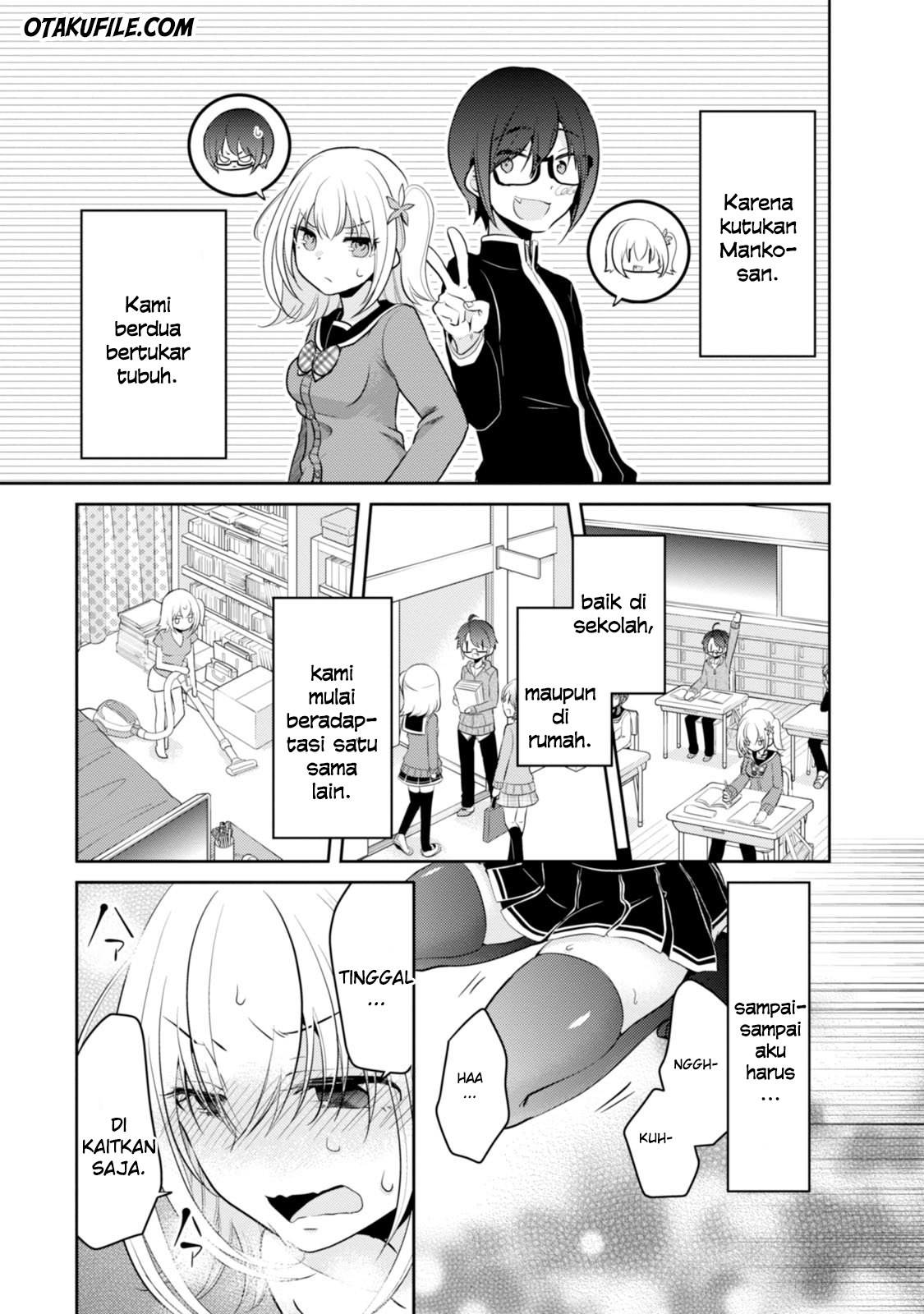 Baca Manga Ore ga Fujoshi de Aitsu ga Yuri-ota de Chapter 08 Gambar 2