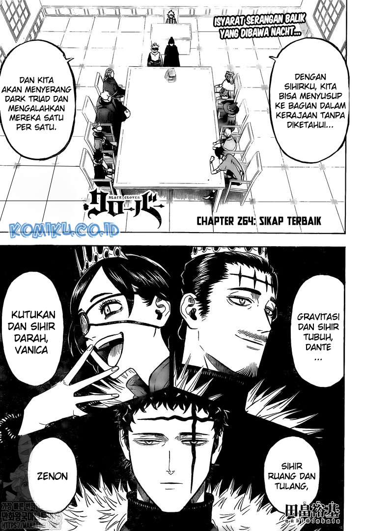 Baca Manga Black Clover Chapter 264 Gambar 2