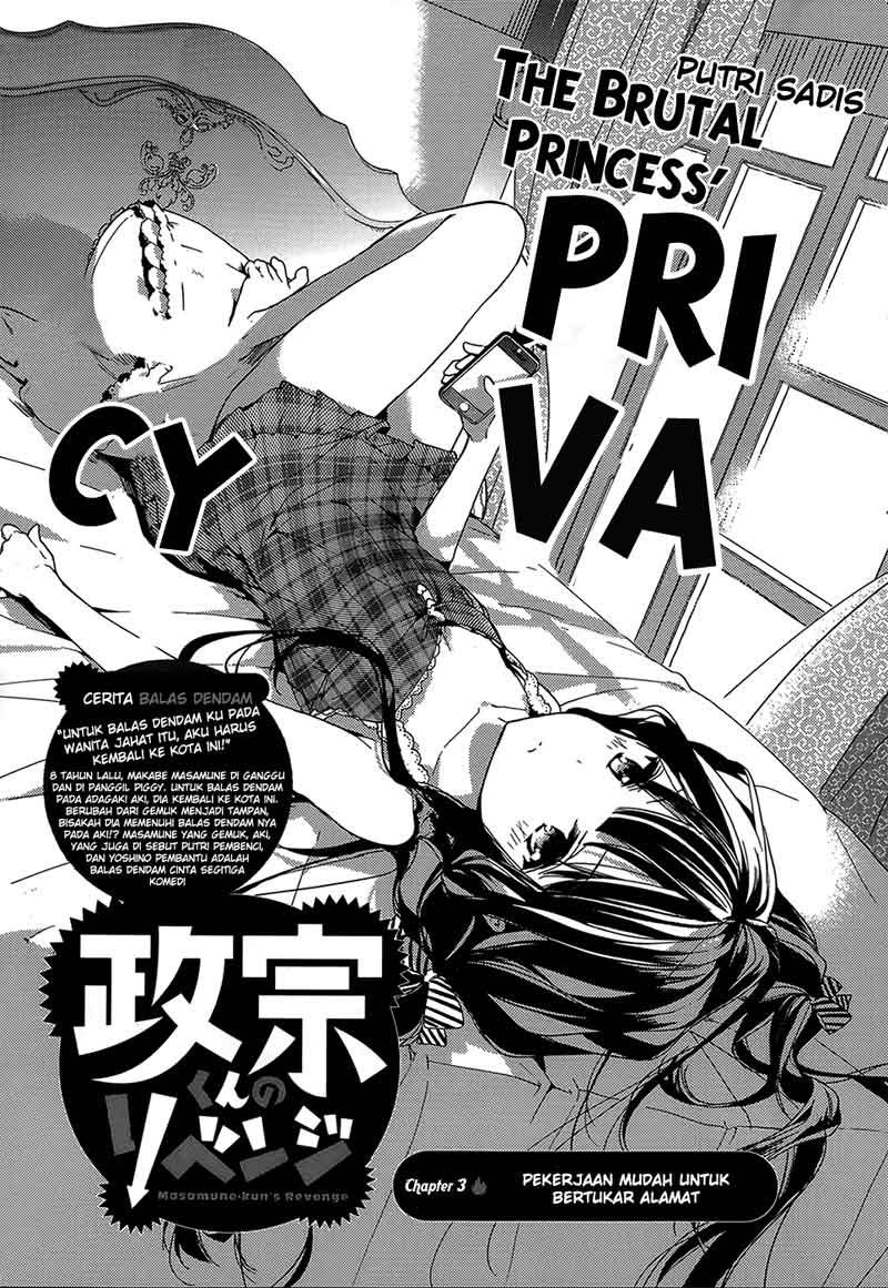 Baca Manga Masamune-kun no Revenge Chapter 03 Gambar 2