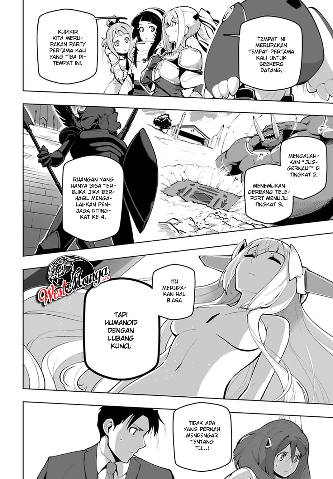 Sekai Saikyou no Kouei: Meikyuukoku no Shinjin Tansakusha Chapter 16 Gambar 28