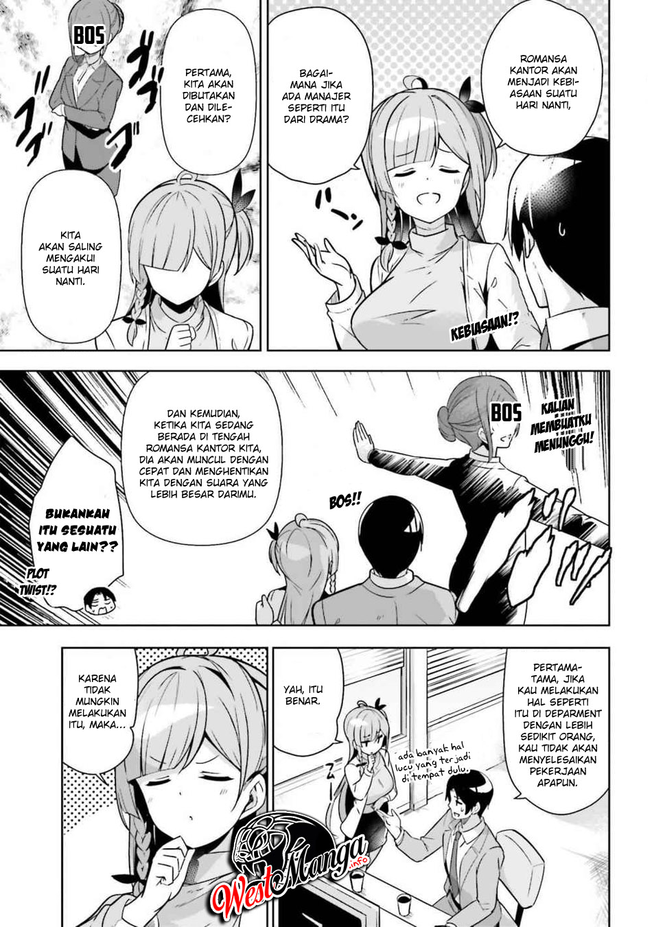 Senpai! Let's Have an Office Romance ♪ Chapter 06.1 Gambar 5