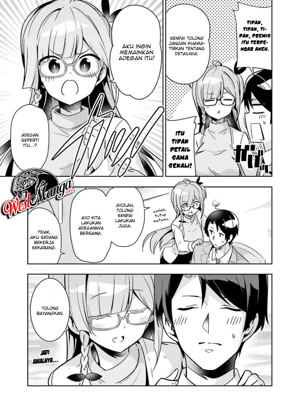 Senpai! Let's Have an Office Romance ♪ Chapter 06.1 Gambar 7