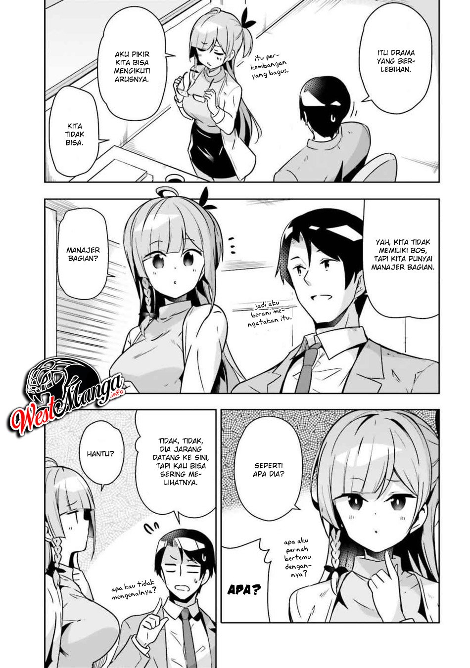 Senpai! Let's Have an Office Romance ♪ Chapter 06.1 Gambar 9