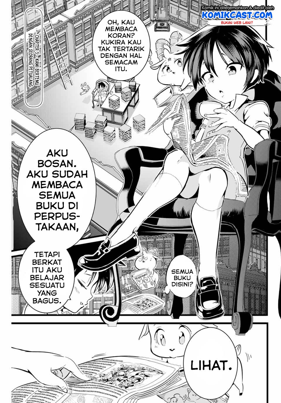 Baca Manga Tensei Shitara dai Nana Ouji dattanode, Kimamani Majutsu o Kiwamemasu Chapter 3 Gambar 2