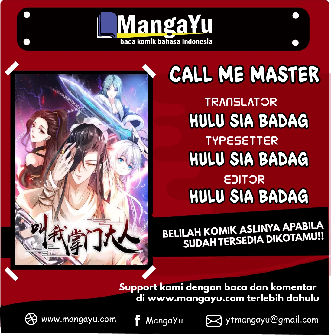 Baca Komik Call Me Master Chapter 3 Gambar 1